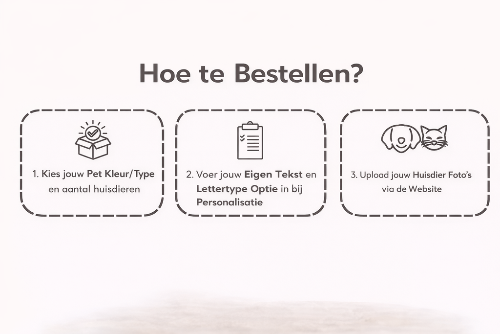 Gepersonaliseerde Pet met Geborduurd Huisdier