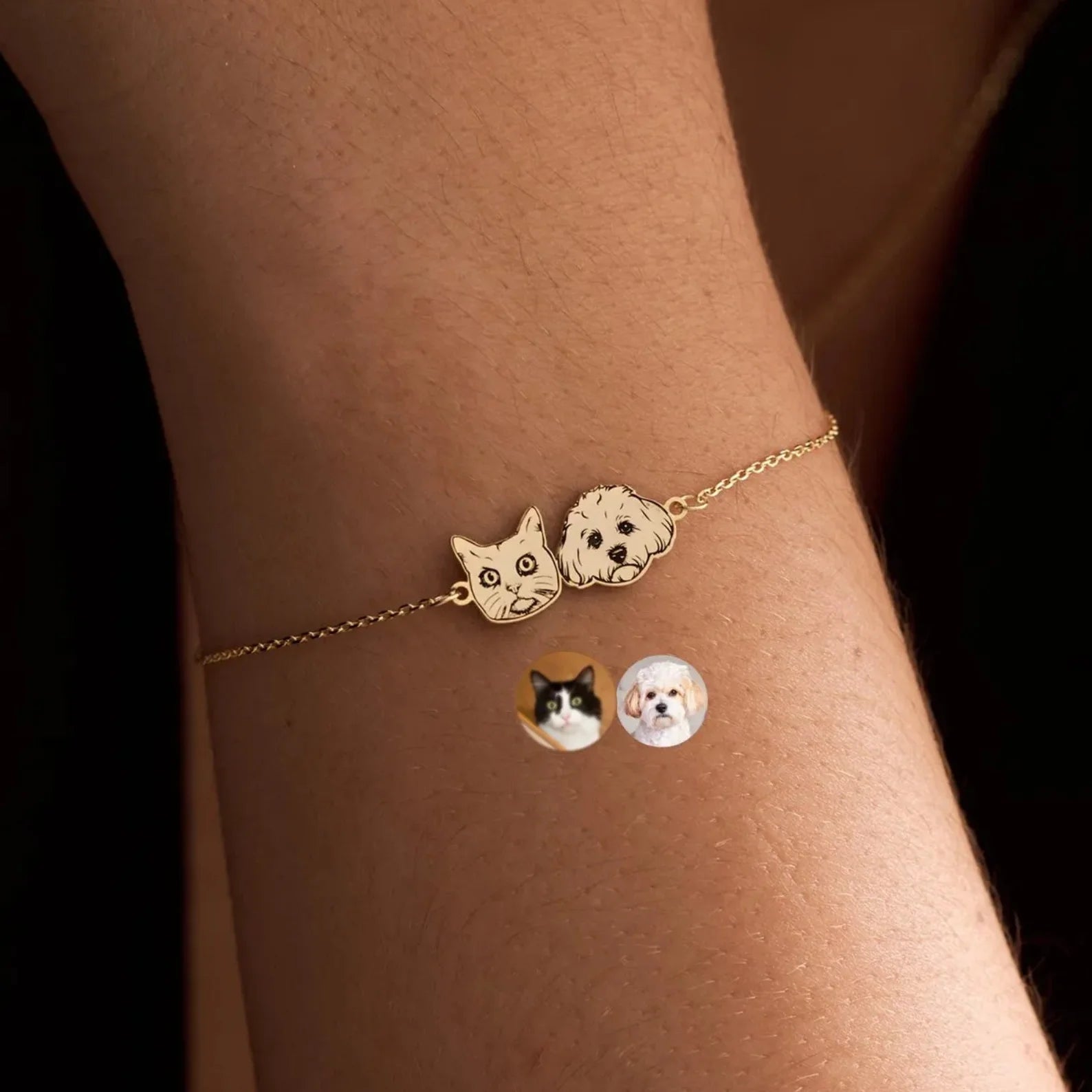 Elegant Sieraad met Jouw Hond of Kat