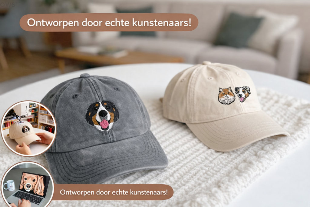 Gepersonaliseerde Pet met Geborduurd Huisdier